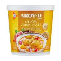Паста карри желтая Aroy-D 400г