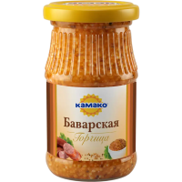 Горчица пищевая "Баварская" КАМАКО 170 г