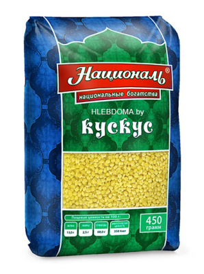 Кускус пшеничный гранулированный, обработ. паром ''ТМ Националь'', 450г
