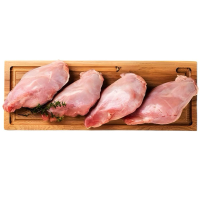 Замороженные ноги кролика на кости без кожи