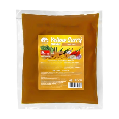 Паста КАРРИ жёлтая CHANG, 400г, пакет